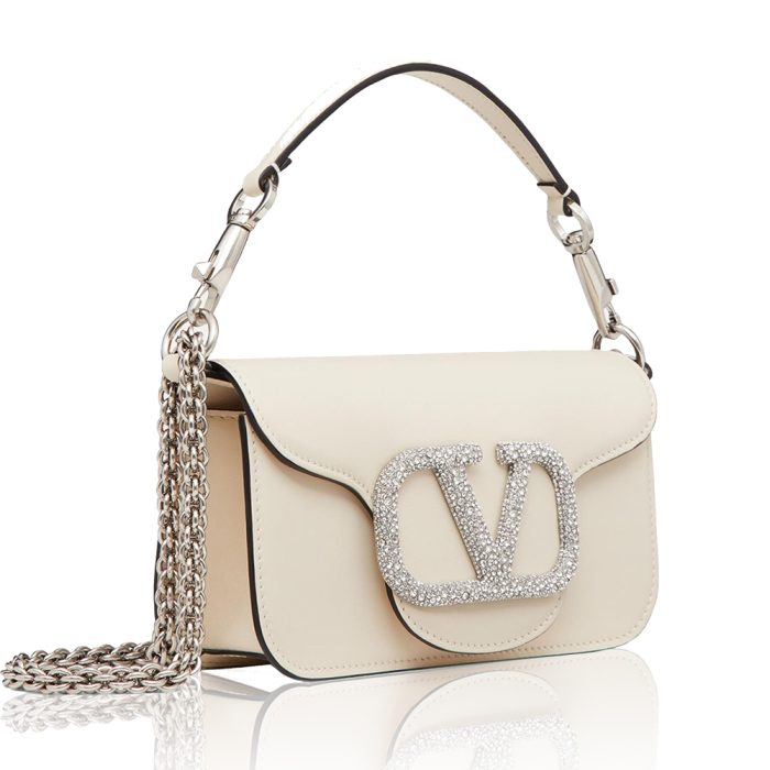 VALENTINO GARAVANI LOC?MICRO BAG WITH CHAIN AND JEWEL LOGO (Perfect Replica) - Image 2