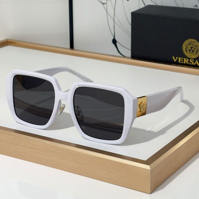 Versace Simple Square Sunglasses Go With Everything Sunglasses Top Quality(Perfect Replica)