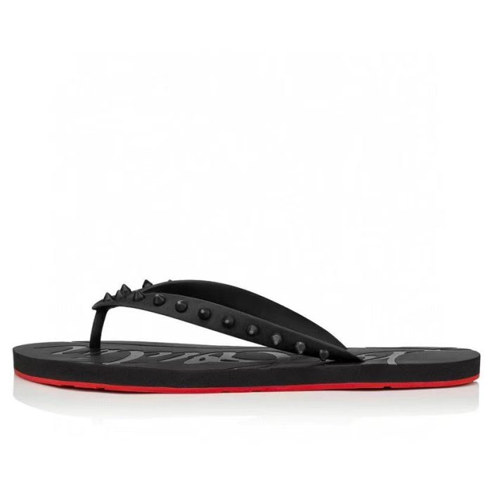 Christian Louboutin Loubi Flip Slide