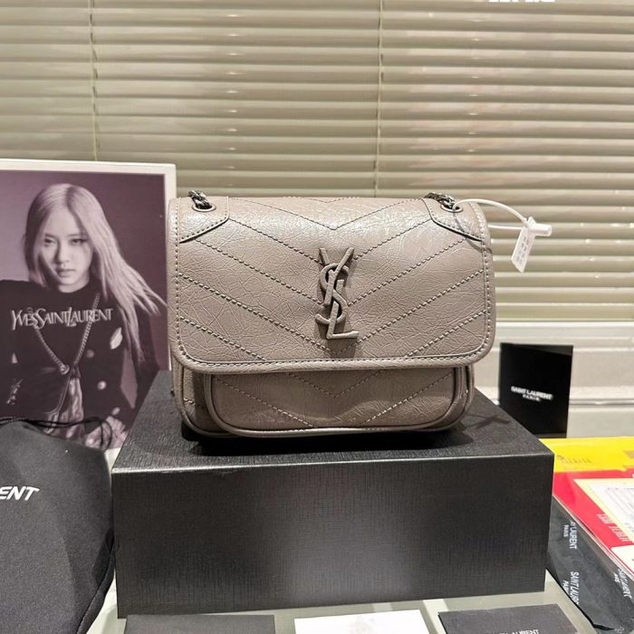 Saint Laurent YSL Niki Baby In Vintage Leather (Perfect Replica) - Image 6