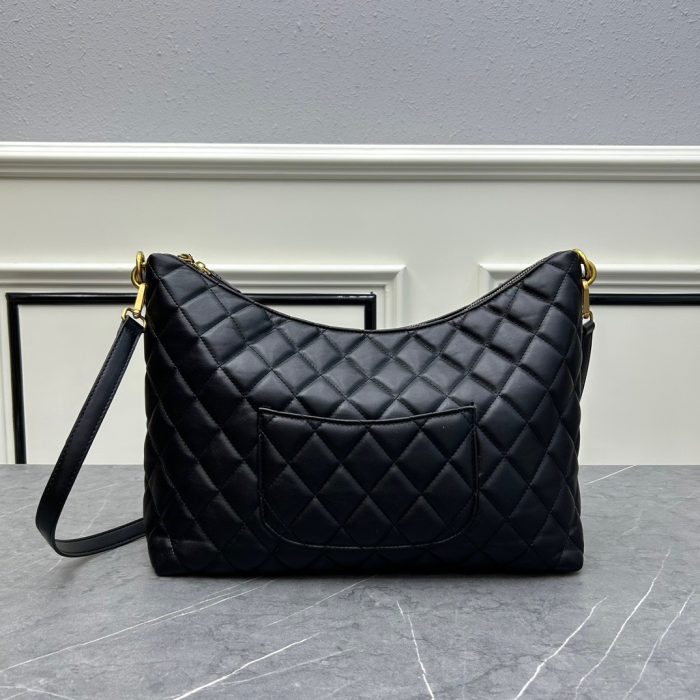 Chanel Hobo Calf Leather Shoulder Bag Handbag (Perfect Replica) - Image 4