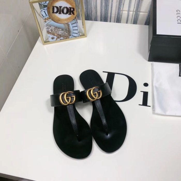 Gucci GG T-Strap Sandal 497444 (Perfect Replica)