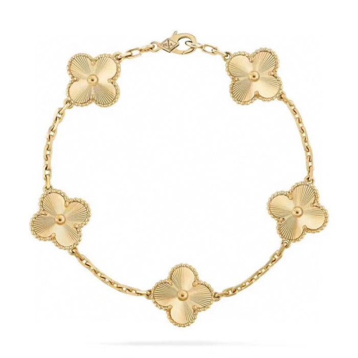 Van Cleef & Arpels Vca Five Flower Bracelet - Image 2