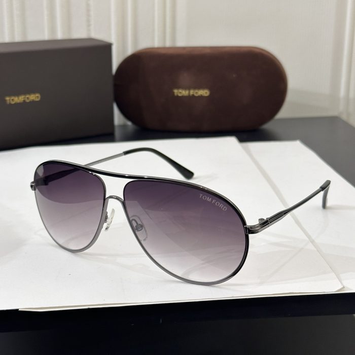 Tom Ford Thin Frame Metal Sunglasses Top Quality(Perfect Replica) - Image 2