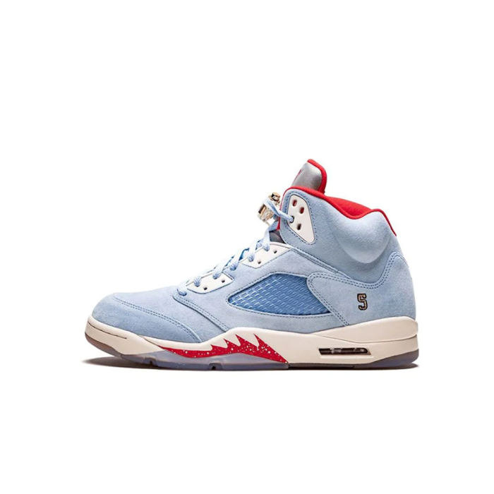 Trophy Room x Air Jordan 5 Retro 'Ice Blue' (Perfect Replica)