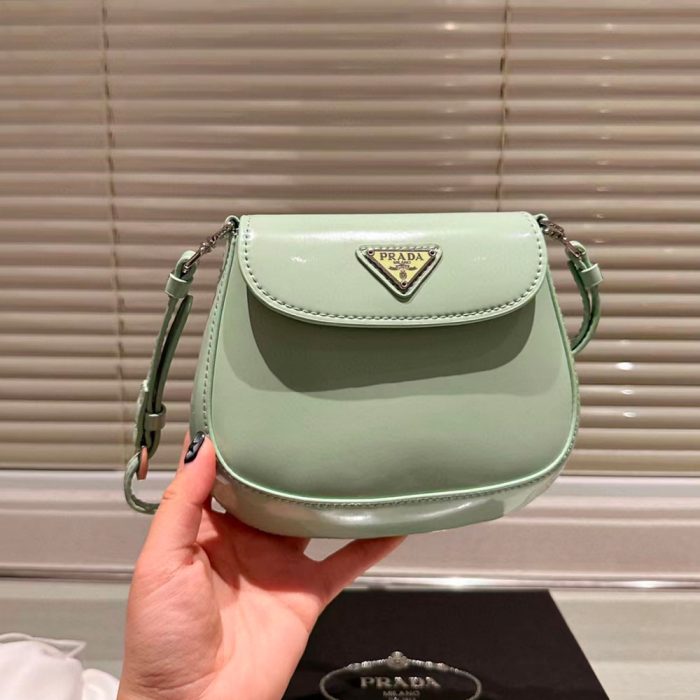 Prada Cleo Shiny leather shoulder bag(Perfect Replica) - Image 7