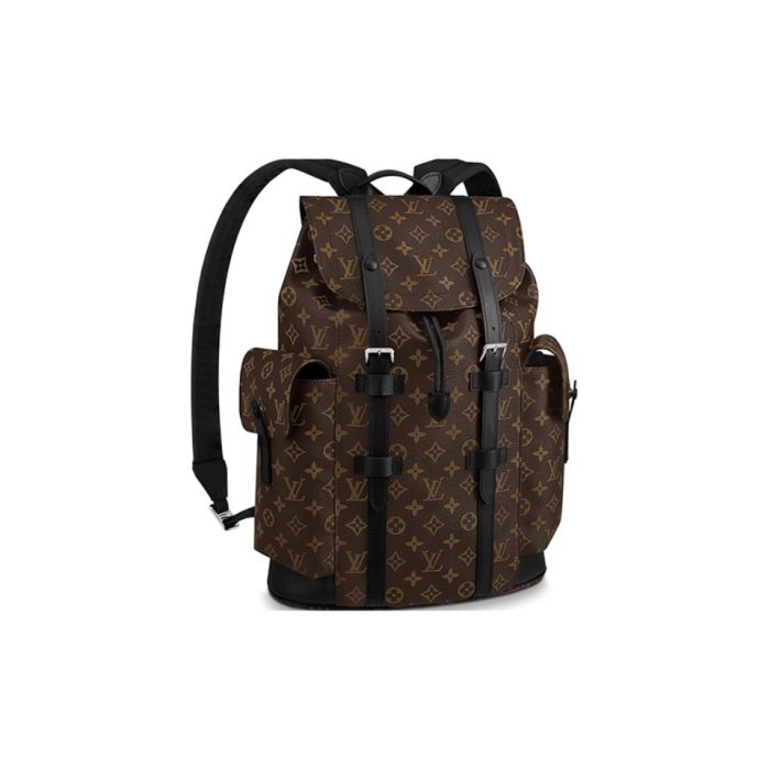 Louis Vuitton LV Christopher Backpack M43735(Perfect Replica)