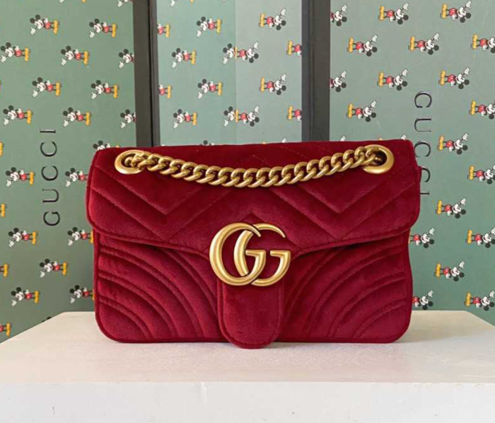 Gucci GG Marmont Velvet Mini (Perfect Replica) - Image 7