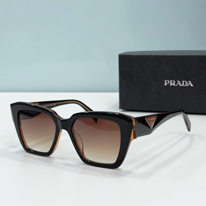 Prada Classical stereogram sunglasses Top quality (Perfect Replica) - Image 2