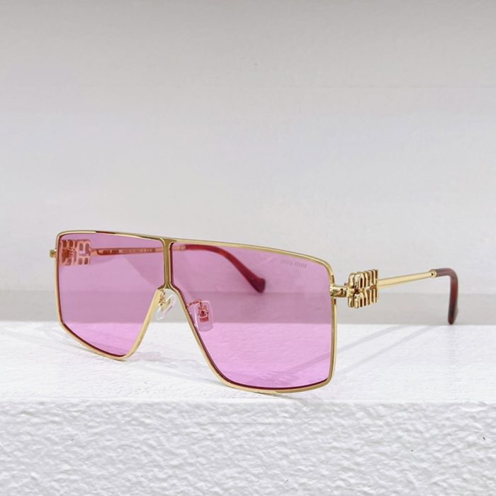 MIU MIU Thin Metal Mirror legs Sunglasses Top quality (Perfect Replica) - Image 3