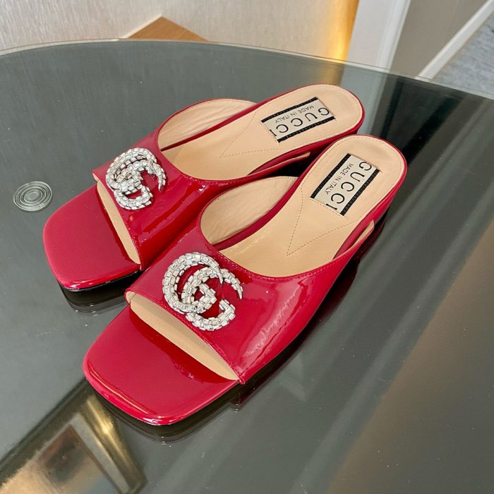 Gucci Leather Sandals Slide Sandal (Perfect Replica) - Image 5