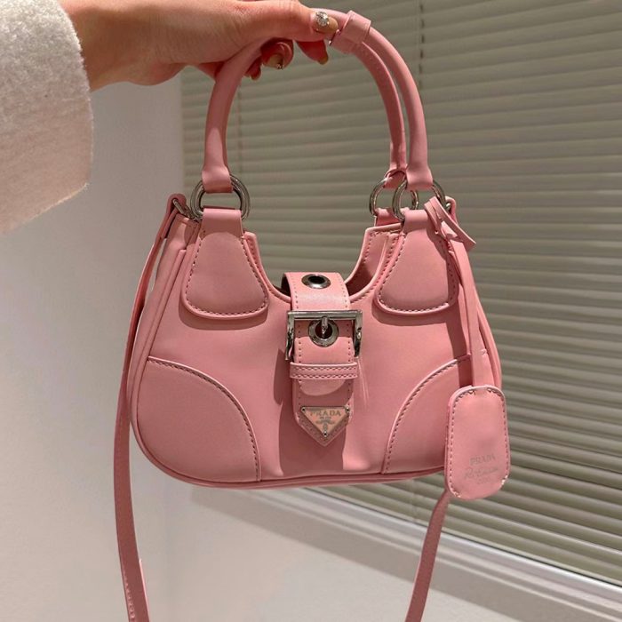 Prada Moon Soft Sheepskin Handbag