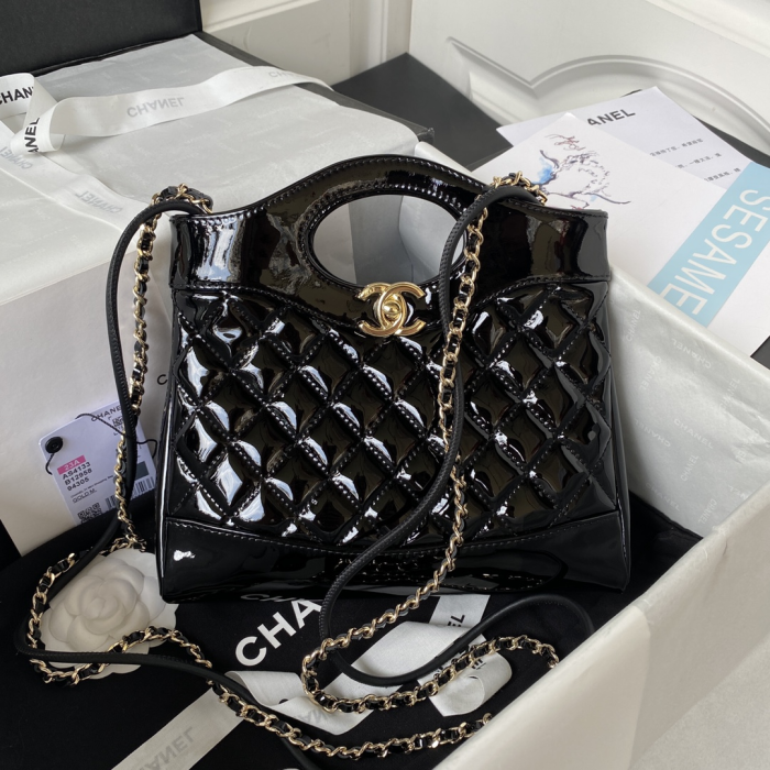 Chanel C31 Shopping Black Calfskin LGHW (Perfect Replica)