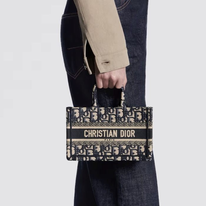 Dior Book Tote With Strap(Perfect Replica) - Image 5