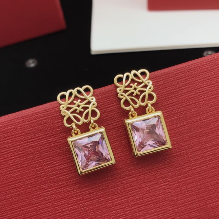 Loewe square cutout earrings