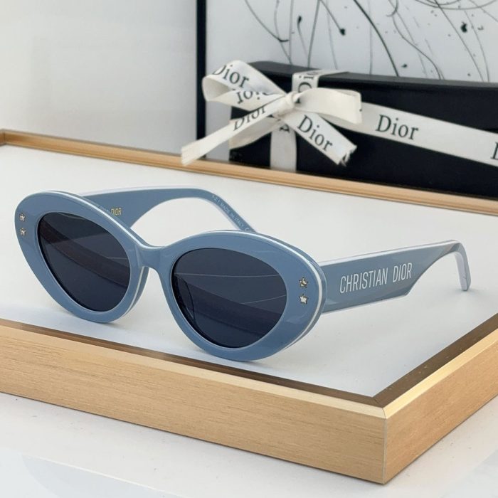 Dior Star Logo Acetate Fibre Cat eye sunglasses Top quality (Perfect Replica) - Image 3