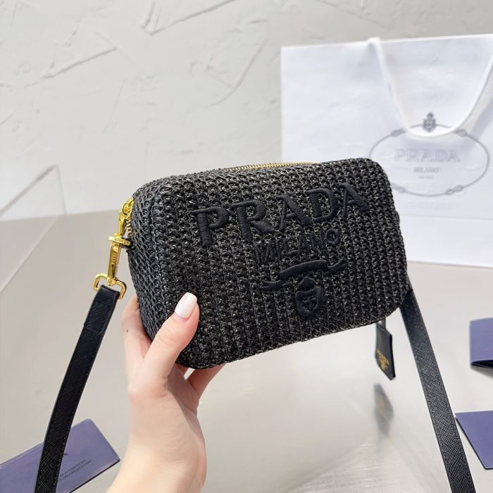 Prada Crochet Camera Bag - Image 4