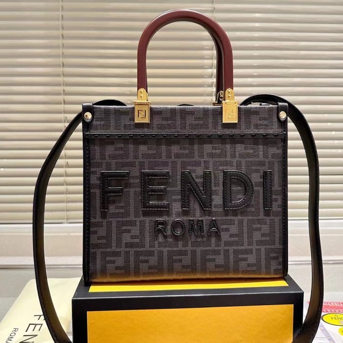 FENDI Sunshine Hot Stamping Bags Small(Perfect Replica) - Image 7